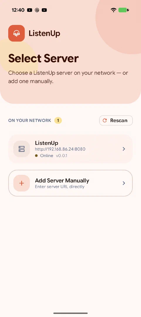 Android — Auto-discovery